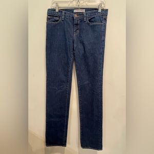 J Brand Straight Leg Blue Jeans   28